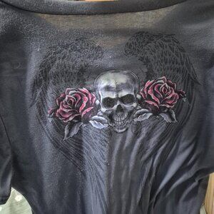 Y2k lethal angel tshirt